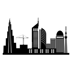 Obraz premium City Silhouette