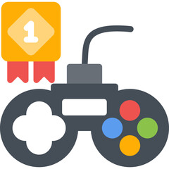 Game Achievement Flat Icon