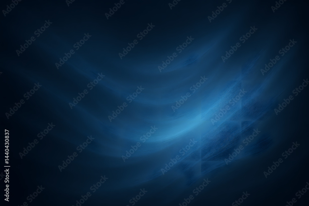Poster abstract azure depths: a captivating abstract image of swirling azure currents, evoking a sense of m