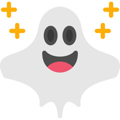 Ghost Flat Icon