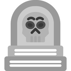 Tombstone Flat Icon