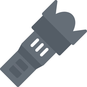 Fototapeta Zoom Lens Flat Icon