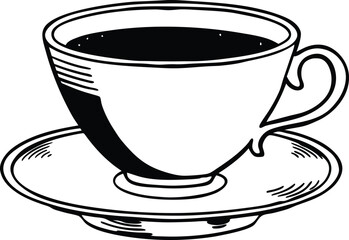 cup of coffee with steam