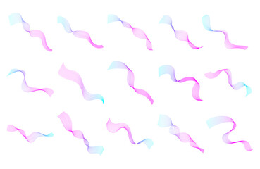 Cyber Wireframe Gradient Set