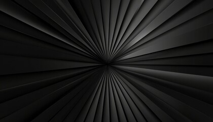 Abstract Dark Gray Radiating Lines Background