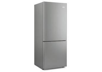 Modern Stainless Steel Refrigerator: Energy Efficient Kitchen Appliance