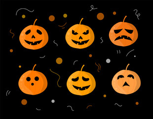 halloweeen vector design for halloween event resources