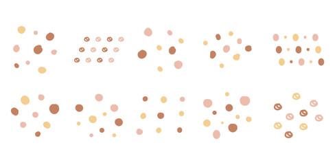 Boho Dots Element Set