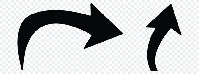 Arrow Vector Icon Set. Vector illustration. Directional Symbols for Navigation and Design. Eps 10