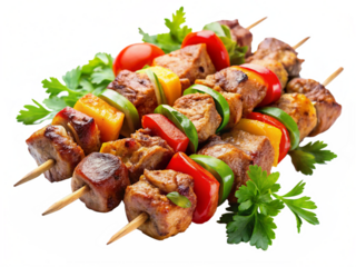 saslik isolated white background 