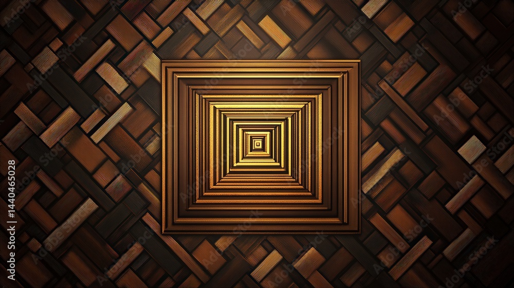 Poster this background features squares arranged in a symmetrical pattern, perfect for creating clean and v