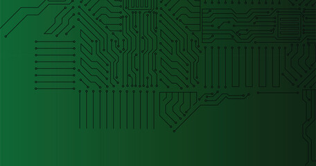 Abstract futuristic circuit board Illustration, Circuit board. Circuit board pattern for technology background. Vector illustration