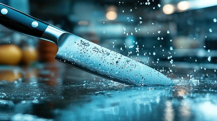 Chef's Knife in Action