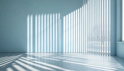 Empty room, light and shadow