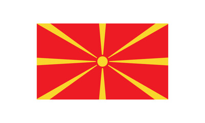Obraz premium Macedonia flag
