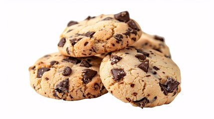 cookies isolated on white background 