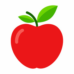 apple icon on white background