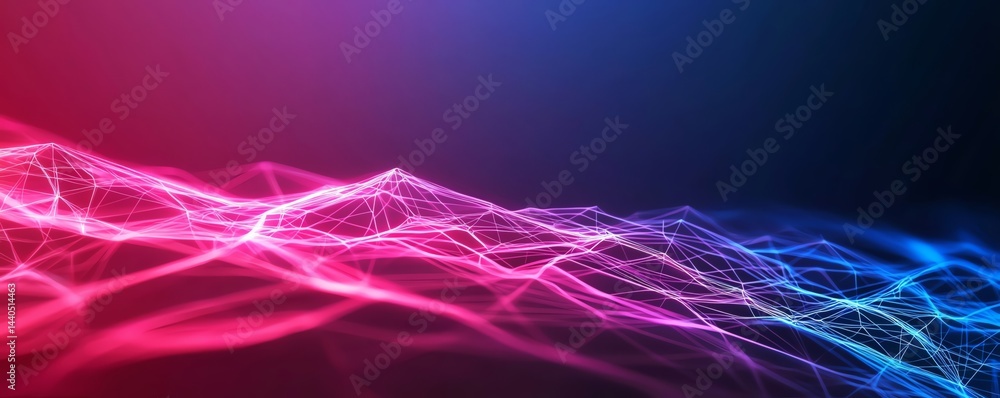 Poster abstract colorful background featuring a blend of vibrant hues creating a stunning visual compositio