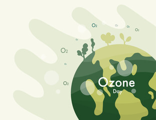 earth vector design for environment ozone and earth day event