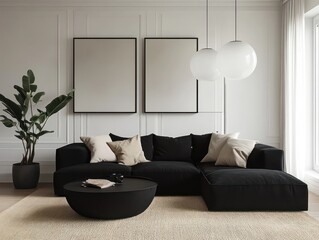 Modern living room interior