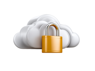 Exploring Cloud Computing Security Through Innovative 3D Icons Featuring Padlocks, Shields, and AI Elements for Optimal Cyber Protection