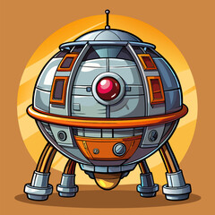 Anti-Gravity Metallic Pod