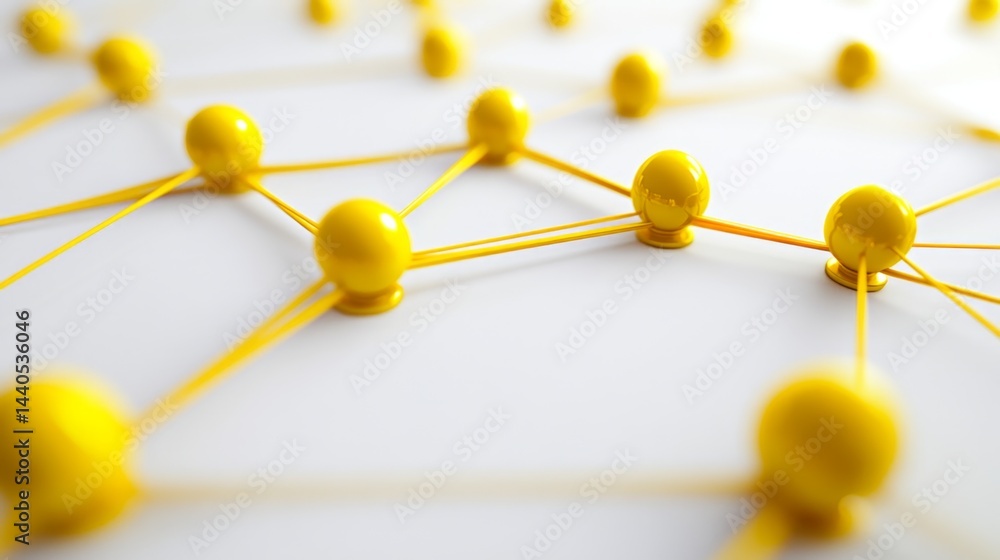 Poster network connectivity visualization digital space abstract design modern environment close-up viewpoi