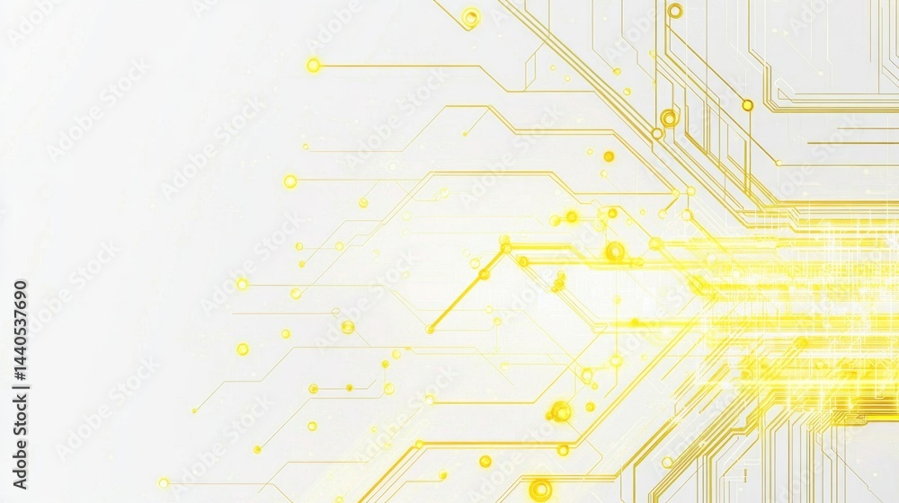 Poster dynamic technology visualization digital environment graphic design modern aesthetics futuristic con