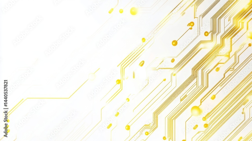Poster dynamic circuit patterns showcasing innovative technology in a digital environment