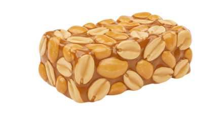 Pé-de-Moleque 3D - Doce Tradicional Brasileiro Sem Fundo