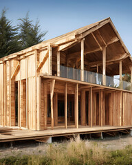 modern house, wooden house, large windows, big glass windows, wood home, wood siding house, stylish house, modern wood house, contemporary house, wooden exterior, glass front house, natural light, ope