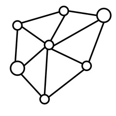 Connected Line Tech Decoration