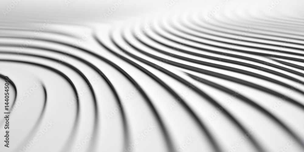 Wall mural undulating shadowplay serene surface reflections abstract light and dark interplay gentle ripple eff