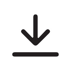Download icon. Upload button. Flat design style. download button save file icon, import data storage icon button. vector illustration eps 10.