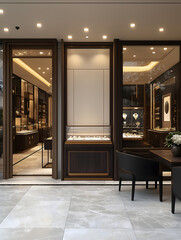 Luxury Jewelry Store Interior Design