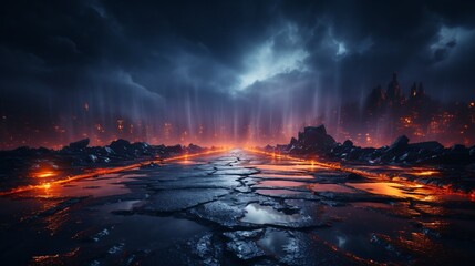dark background 