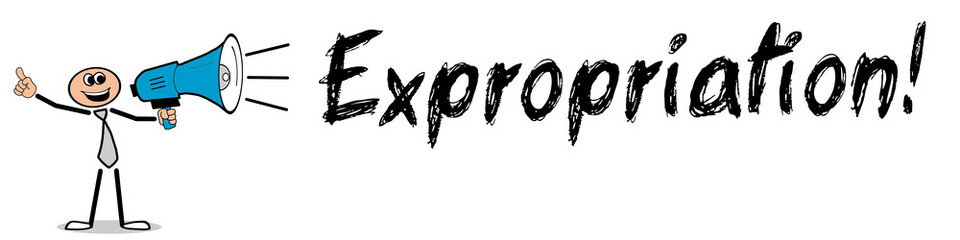 Fototapeta premium Expropriation!