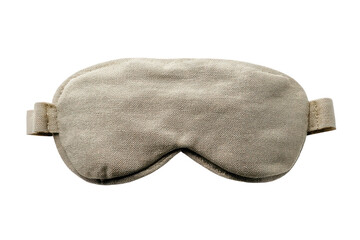 Sleeping eye cover isolated on transparent png background