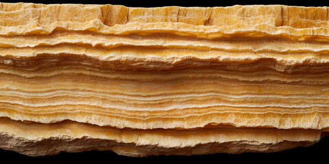 Layered Onyx Stone Texture Close-Up