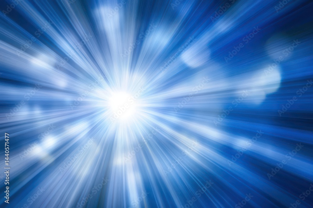 Poster radiant sunburst bokeh effects for vibrant design projects and unique creative concepts on a clean b