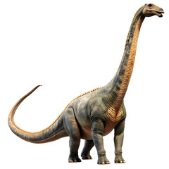 brachiosaurus isolated on white background PNG