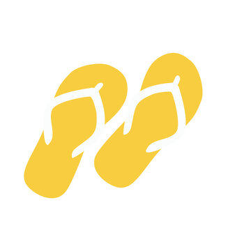 flip flops vector illustration