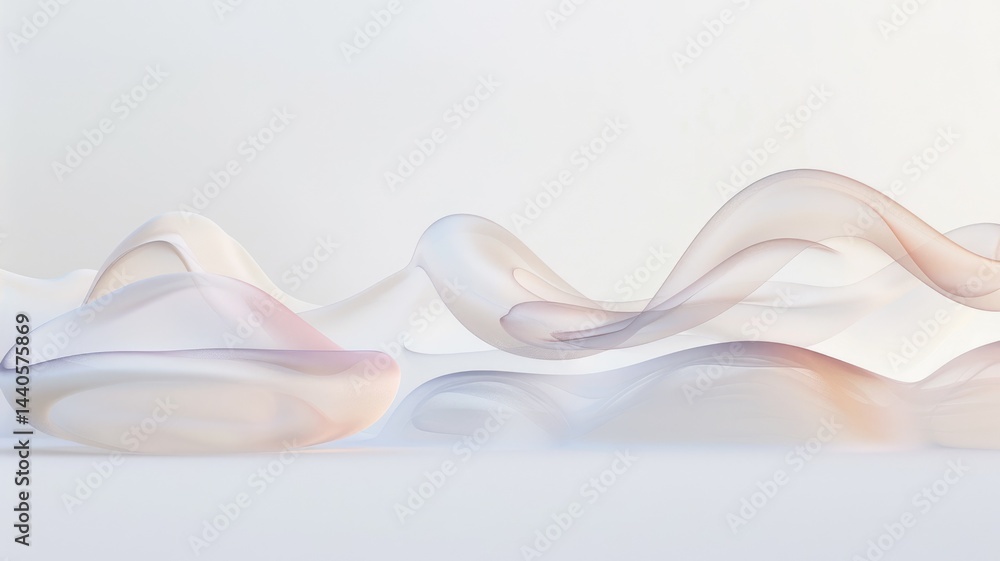 Aufkleber the abstract picture depict about seamless pattern of soft fabric in beige color with mesmerize shap