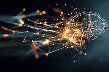 Conceptual Brain-Computer Interface Visualizing Neural Connections With Sparks of Light