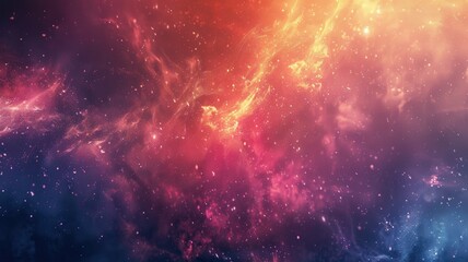 Naklejka premium Abstract vivid color wave express and emphasize energetic signal. Seamless texture of vividness curve swirling convey sense of harmony and wonderful scene perfect for effect and graphic design. AIG53.