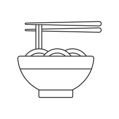 vector illustration of a plate with food