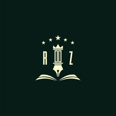 initials design modern legal attorney law firm lawyer advocate consultancy business logo vector
