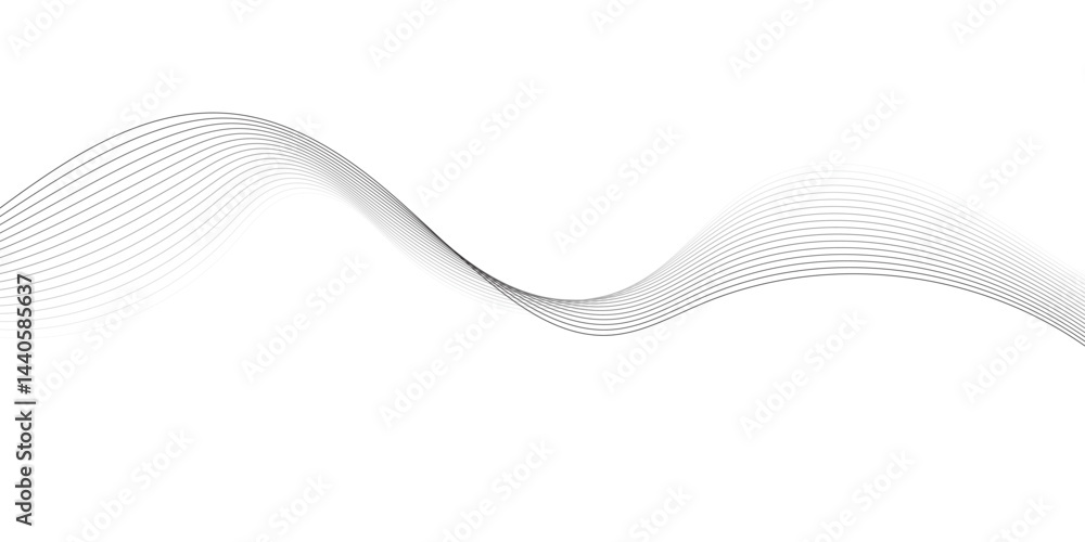 Aufkleber a dynamic abstract background featuring flowing, layered lines that create a sense of movement and f