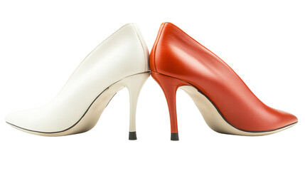 Stylish Shoes Collection on White Background for Professional Use