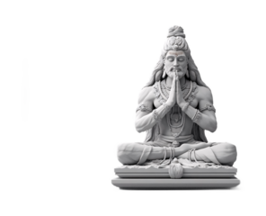 Veda (Ancient Sacred Text) for Spiritual Knowledge - Isolated on White Background